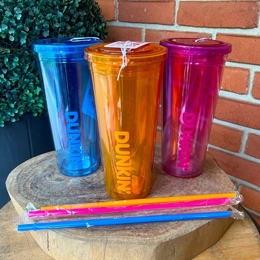New DUNKIN 2025- OMBRE ACRYLIC TUMBLER • 24 oz • You Pick your Color
